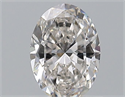 Natural Diamond 0.70 Carats, Oval with  Cut, G Color, VVS1 Clarity and Certified by GIA
