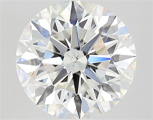 Foto Diamante Natural 2.13 quilates, Redondo , Color I, claridad SI1 y certificado GIA de