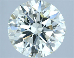 Picture of Natural Diamond 4.02 Carats, Round with Excellent Cut, J Color, VVS1 Clarity and Certified by IGI