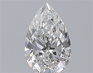 Picture of Natural Diamond 1.21 Carats, Pear with  Cut, E Color, SI2 Clarity and Certified by GIA
