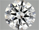 Lab Grown Diamond 2.51 Carats, Round with Excellent Cut, D Color, VS2 Clarity and Certified by GIA