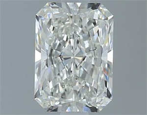 Picture of Natural Diamond 1.01 Carats, Radiant with  Cut, H Color, VS1 Clarity and Certified by GIA