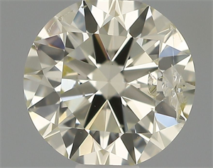Picture of Natural Diamond 0.50 Carats, Round with Very Good Cut, M Color, SI2 Clarity and Certified by IGI