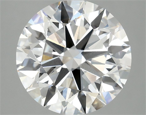 Picture of Lab Grown Diamond 5.10 Carats, Round with Excellent Cut, D Color, VVS2 Clarity and Certified by IGI