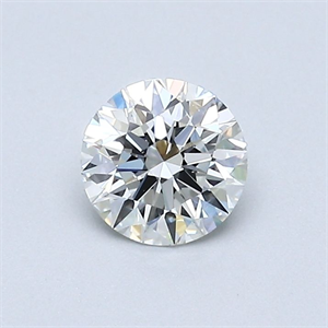 Foto Diamante Natural 0.54 quilates, Redondo , Color H, claridad VVS2 y certificado GIA de