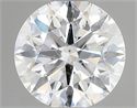 Natural Diamond 1.01 Carats, Round with Excellent Cut, G Color, SI2 Clarity and Certified by GIA