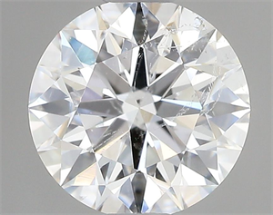 Picture of Natural Diamond 1.01 Carats, Round with Excellent Cut, G Color, SI2 Clarity and Certified by GIA