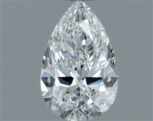 Foto Diamante Natural 0.50 quilates, De pera , Color E, claridad VS1 y certificado GIA de