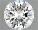 Natural Diamond 0.54 Carats, Round with Excellent Cut, H Color, VS1 Clarity and Certified by GIA