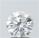 Lab Grown Diamond 2.11 Carats, Round with Excellent Cut, E Color, VVS1 Clarity and Certified by IGI