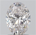 Natural Diamond 1.20 Carats, Oval with  Cut, F Color, VS1 Clarity and Certified by GIA