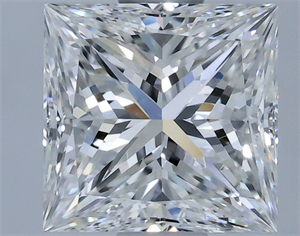 Foto Diamante Natural 1.00 quilates, Princesa , Color F, claridad VVS1 y certificado GIA de