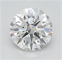 Lab Grown Diamond 1.11 Carats, Round with Ideal Cut, E Color, VS1 Clarity and Certified by IGI
