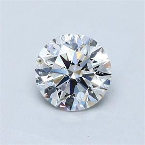 Picture of Natural Diamond 1.80 Carats, Round with Excellent Cut, E Color, SI2 Clarity and Certified by GIA