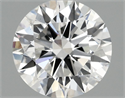 Del inventario de diamantes de laboratorio, 1.53 quilates, Redondo , Color E, claridad VS2 y certificado IGI