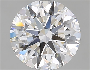 Picture of Lab Grown Diamond 1.09 Carats, Round with Ideal Cut, E Color, VS1 Clarity and Certified by IGI