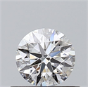 Natural Diamond 0.47 Carats, Round with Excellent Cut, E Color, VVS1 Clarity and Certified by GIA