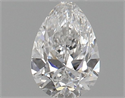 Diamante Natural 0.30 quilates, De pera , Color E, claridad VVS1 y certificado GIA