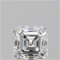 Diamante Natural 1.01 quilates, Asscher , Color H, claridad VS2 y certificado GIA