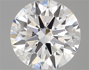 Picture of Lab Grown Diamond 1.06 Carats, Round with Ideal Cut, E Color, VS1 Clarity and Certified by IGI
