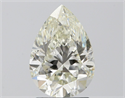 Diamante Natural 2.01 quilates, De pera , Color K, claridad SI2 y certificado GIA