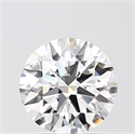 Lab Grown Diamond 2.09 Carats, Round with Ideal Cut, E Color, VVS1 Clarity and Certified by IGI
