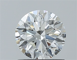 Foto Diamante Natural 0.80 quilates, Redondo , Color H, claridad SI1 y certificado GIA de