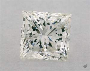 Foto Diamante Natural 1.06 quilates, Princesa , Color J, claridad VVS2 y certificado GIA de