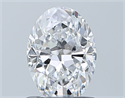 Diamante Natural 0.90 quilates, Ovalado , Color D, claridad VS2 y certificado GIA