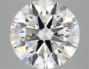 Picture of Lab Grown Diamond 5.09 Carats, Round with Ideal Cut, D Color, VS1 Clarity and Certified by IGI