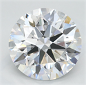 Del inventario de diamantes de laboratorio, 3.41 quilates, Redondo , Color D, claridad IF y certificado IGI