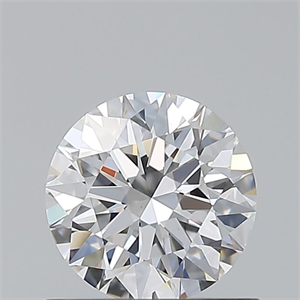 Picture of Natural Diamond 0.70 Carats, Round with Excellent Cut, D Color, VS1 Clarity and Certified by GIA