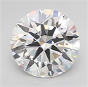 Del inventario de diamantes de laboratorio, 3.09 quilates, Redondo , Color D, claridad VVS2 y certificado GIA