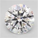 Del inventario de diamantes de laboratorio, 3.09 quilates, Redondo , Color D, claridad VVS2 y certificado GIA
