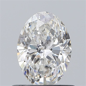 Picture of Natural Diamond 0.70 Carats, Oval with  Cut, E Color, SI1 Clarity and Certified by GIA