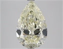 Diamante Natural 3.01 quilates, De pera , Color L, claridad VVS1 y certificado HRD