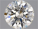 Diamante Natural 0.90 quilates, Redondo , Color J, claridad SI1 y certificado GIA