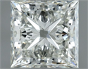 Diamante Natural 0.70 quilates, Princesa , Color K, claridad VS2 y certificado GIA