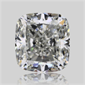 Diamante Natural 1.21 quilates, Del cojín , Color I, claridad VVS2 y certificado GIA