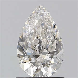 Picture of Natural Diamond 1.00 Carats, Pear with  Cut, H Color, VVS1 Clarity and Certified by GIA