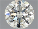 Natural Diamond 0.70 Carats, Round with Excellent Cut, K Color, VS1 Clarity and Certified by GIA