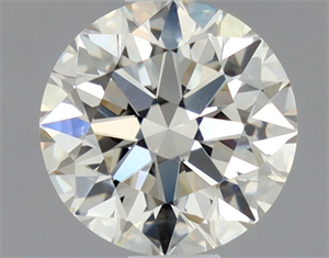 Picture of Natural Diamond 0.70 Carats, Round with Excellent Cut, K Color, VS1 Clarity and Certified by GIA