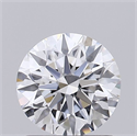 Del inventario de diamantes de laboratorio, 1.01 quilates, Redondo , Color D, claridad VVS2 y certificado IGI