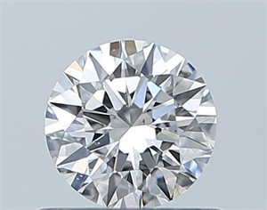 Foto Diamante Natural 0.50 quilates, Redondo , Color F, claridad SI1 y certificado GIA de