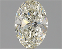Natural Diamond 1.50 Carats, Oval with  Cut, L Color, VS1 Clarity and Certified by GIA