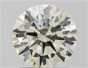 Natural Diamond 1.50 Carats, Round with Excellent Cut, K Color, SI1 Clarity and Certified by IGI