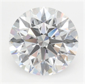 Lab Grown Diamond 3.50 Carats, Round with Ideal Cut, D Color, IF Clarity and Certified by IGI