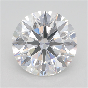 Picture of Lab Grown Diamond 5.01 Carats, Round with Ideal Cut, G Color, VVS1 Clarity and Certified by IGI