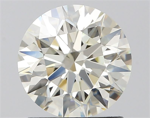 Picture of Natural Diamond 1.25 Carats, Round with Excellent Cut, K Color, VVS2 Clarity and Certified by IGI