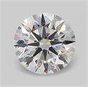 Del inventario de diamantes de laboratorio, 1.04 quilates, Redondo , Color D, claridad VVS2 y certificado IGI